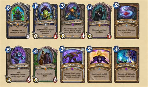 new hearthstone expansion cards.